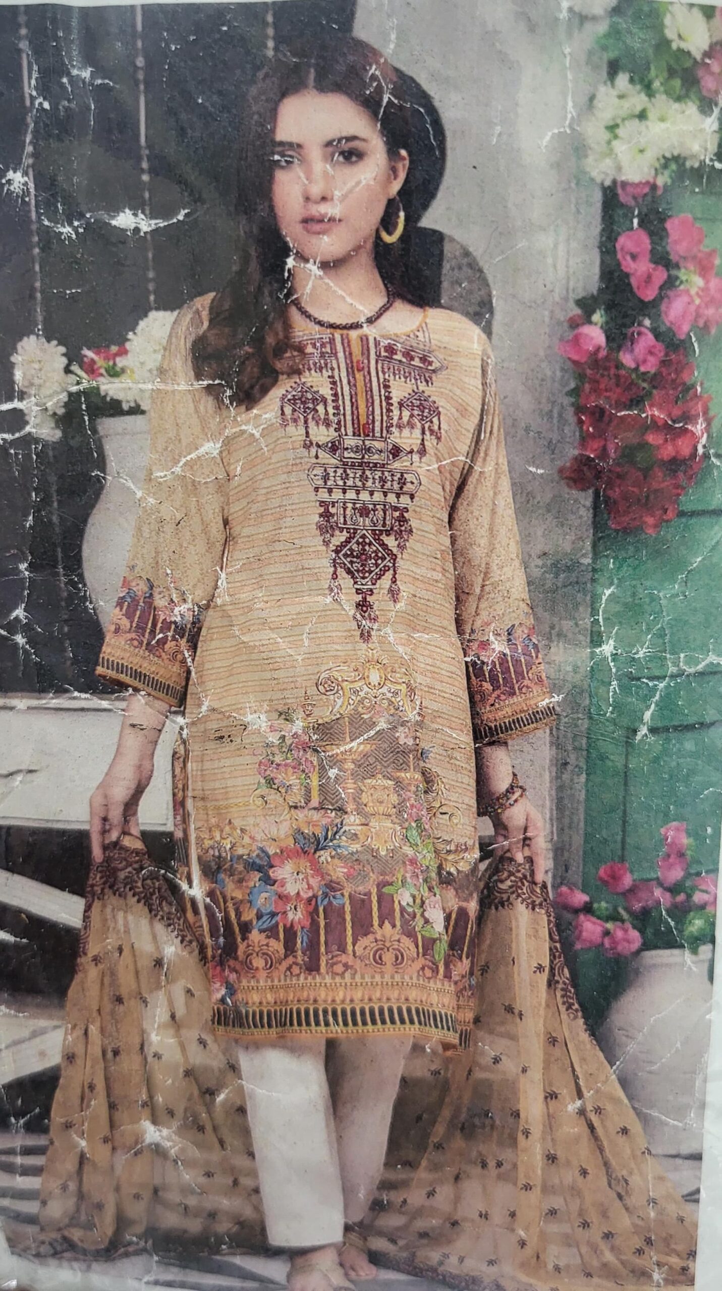 Sana Safinaz Lawn Master Copy - Design 10