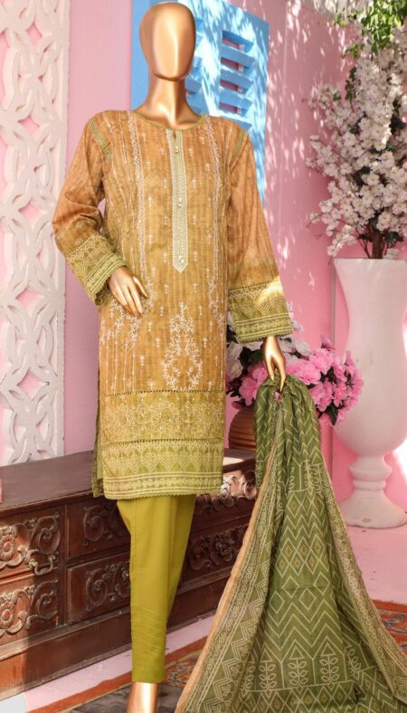 HZ Premium Embroidered Lawn 2023 D-0231