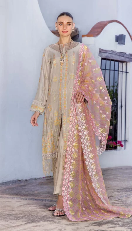 Adans Libas Lawn By Hijab Sheikh D-06