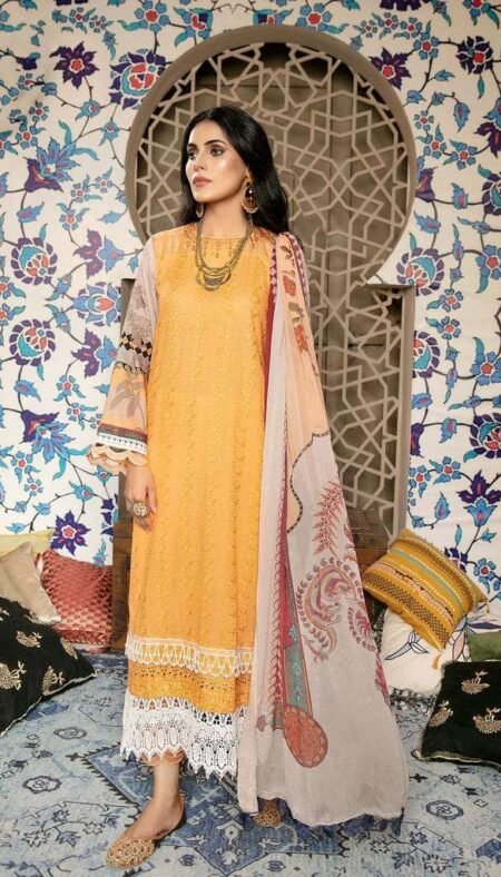 Bin Rashid Lawn Chikankari Collection - BRL - 04