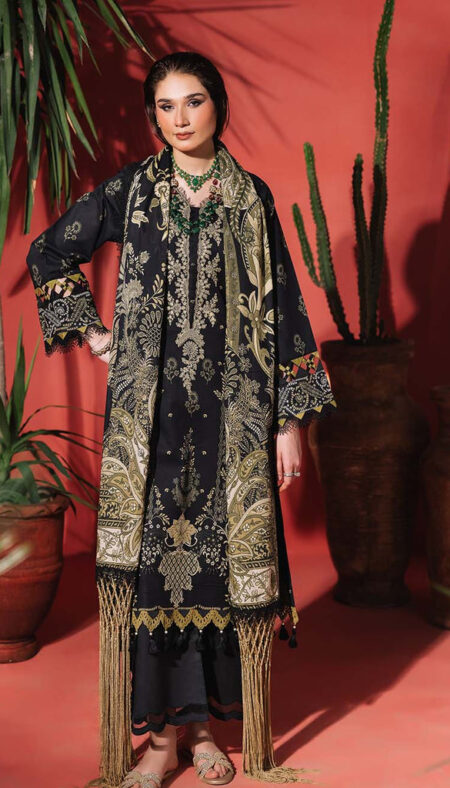 Jade Urbane Embroidered Lawn Collection - 20778