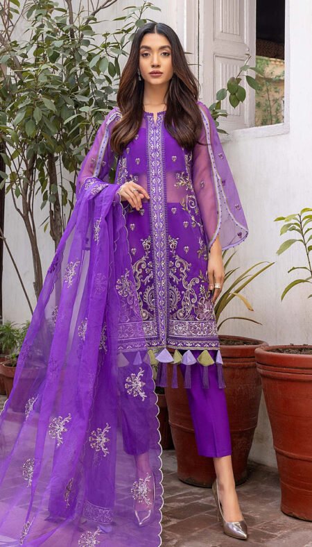 Charizma Chimmer Embroidered Chiffon Collection - CHM-06