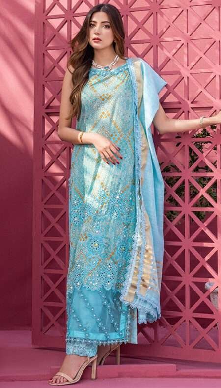 Rungkari by Mahiymaan Lawn Collection - RKM-23-08.