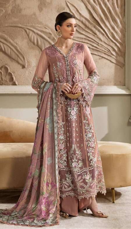 Maria B Chiffon Luxury Formals (Premium Copy) - MPC-25-105
