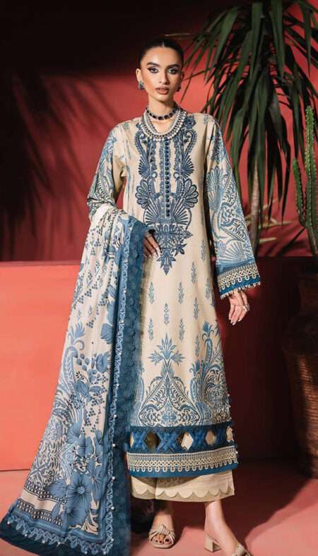 Jade Urbane Embroidered Lawn Collection - 20773