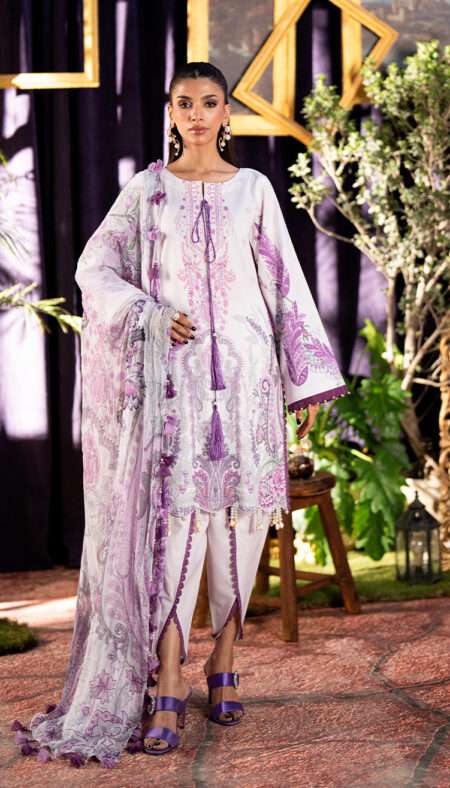 Jade Urbane Printed Lawn With Chiffon Dupatta - 20959 A