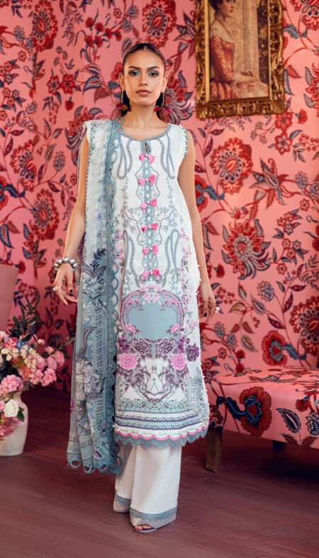 Jade Urbane Printed Lawn With Chiffon Dupatta - 20963 A