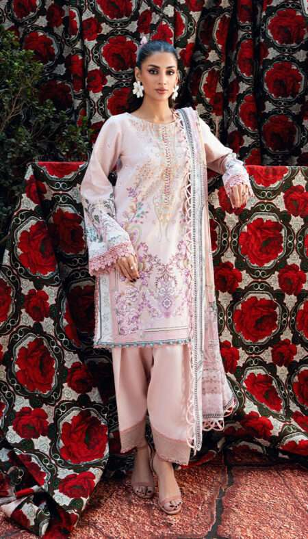 Jade Urbane Printed Lawn With Chiffon Dupatta - 20965 B