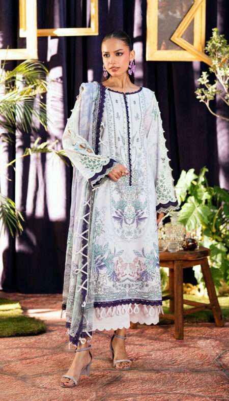 Jade Urbane Printed Lawn With Chiffon Dupatta - 20966 A