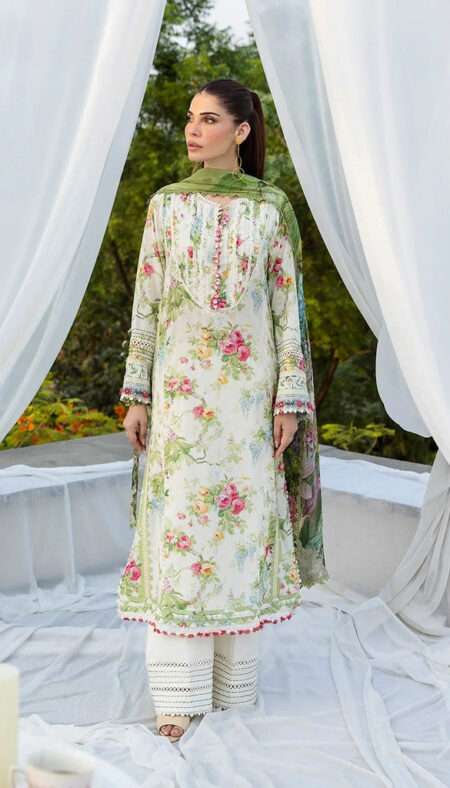 Elaf Prints Lawn Collection - 6A BLOSSOMEA