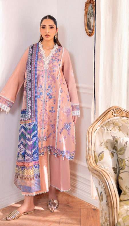 Roheenaz Aezel Cambric Lawn Collection - Wareesha