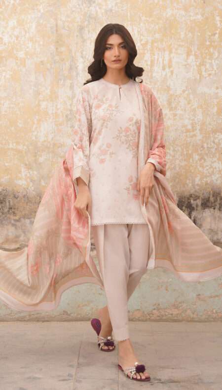 Sahar Selene Unstitched Lawn Exclusive - Pastel Poise