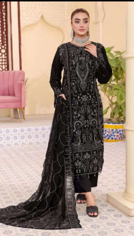 Sabiha Embroidered Chiffon By Bin Hameed - DA1360