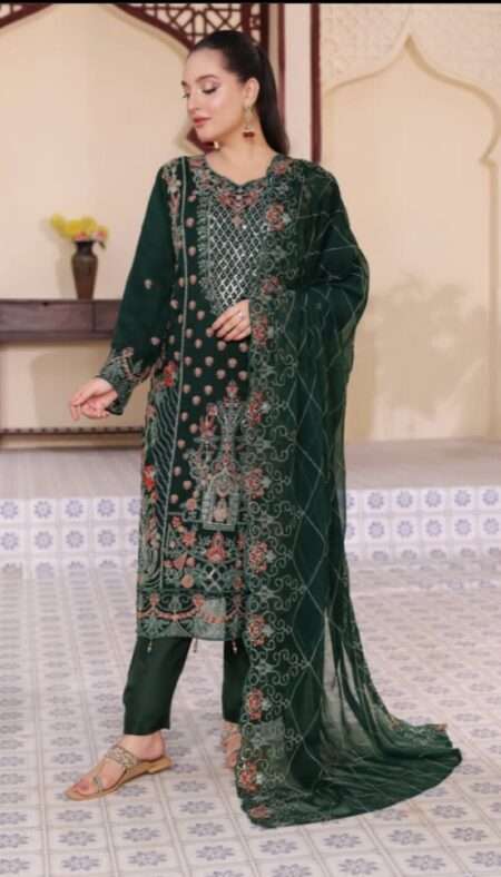 Sabiha Embroidered Chiffon By Bin Hameed - EKR1339