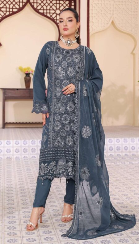 Sabiha Embroidered Chiffon By Bin Hameed - RAY1260