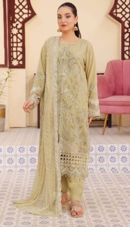 Sabiha Embroidered Chiffon By Bin Hameed - RAY1356